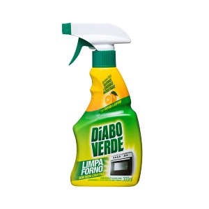 Limpa forno Diabo Verde spray extrato de laranja 300ml Limpa forno Diabo Verde spray extrato de laranja 300ml