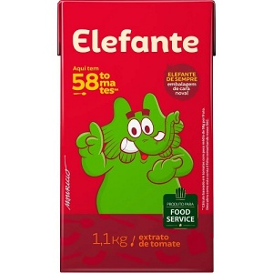 Extrato de tomate Elefante 1,1 kg.