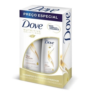 Kit shampoo e condicionador Oleo Nutrição Dove