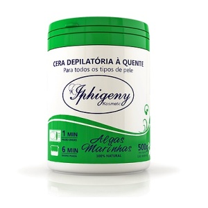 Cera depilatória Iphigeny algas marinhas 500g