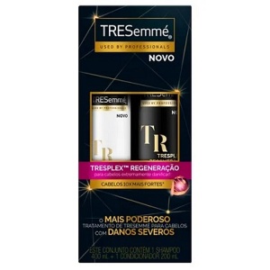 Kit shampoo e condicionador Tresplex Regeneração Tresemmé