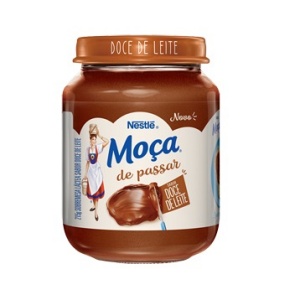 Doce de passar Moça sabor doce de leite 195g