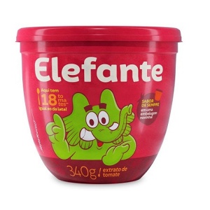 Extrato de tomate Elefante pote 310g