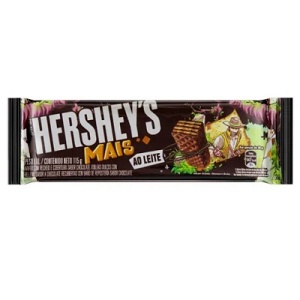 Chocolate wafer Hershey's Mais ao leite 102g