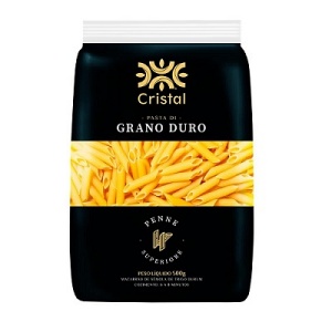 Massa penne grano duro Cristal 500g