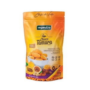 Choco tâmara mousse de maracujá Veganutris 100g