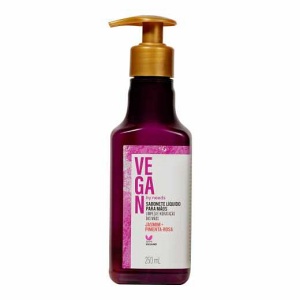 Sabonete líquido para mãos Vegan by Needs jasmim + pimenta rosa 250ml