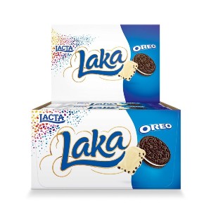 Chocolate branco Oreo caixa com 20 unidades de 20g