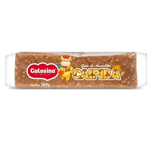 Paçoca caipira Gulosina tabletinho 160g