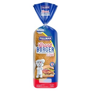 Pão de hamburguer Grand Burger com gergelim Pullman 420g