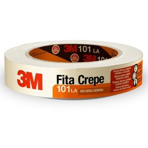 Fita crepe 3M 24mmx50mts - unidade