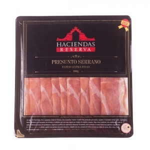 Presunto serrano extra fino Haciendas Reserva 100g