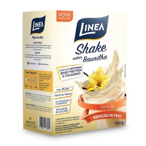 Shake sabor baunilha Linea 330g