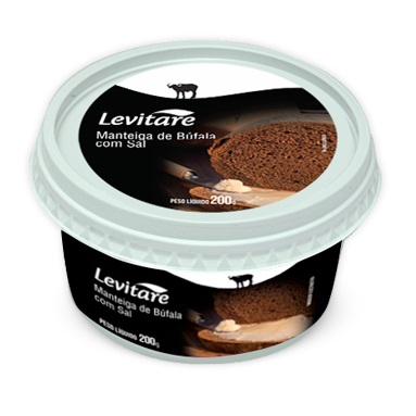 Manteiga de bufala com sal Levitare 200g