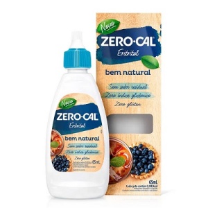 Adoçante líquido Zero Cal eritritol 65ml