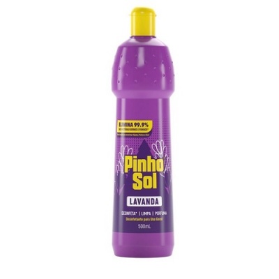 Desinfetante multiuso Pinho Sol lavanda squeeze 500ml