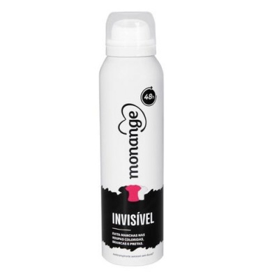 Desodorante aerosol Monange invisível 150ml