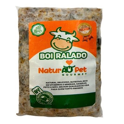 Boi ralado NaturAu Pet gourmet 250g