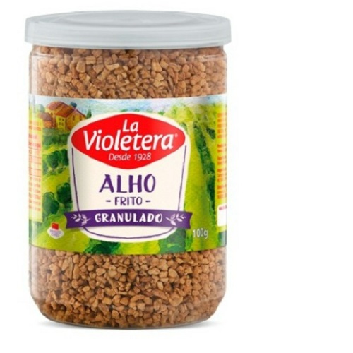 Alho Granulado e Frito La Violetera 100g