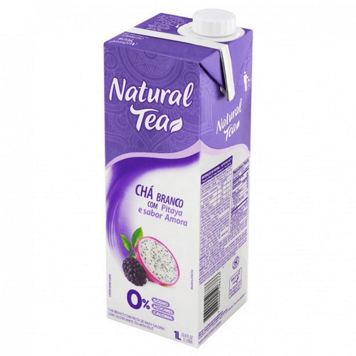 Chá Branco Natural Tea Pitaya e Amora 1l