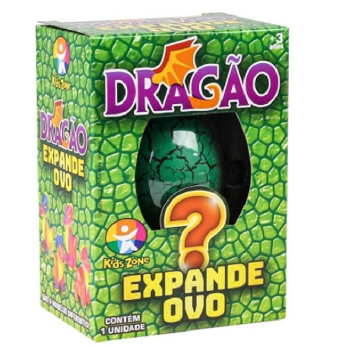 Brinquedo Ovo Dragão Explande