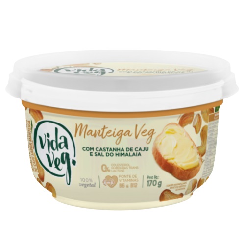 Manteiga de Castanha de Caju Vida Veg 170g