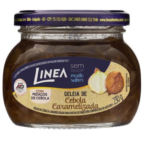 Geléia de Cebola Caramelizada Sem Açúcar  Linea  230g