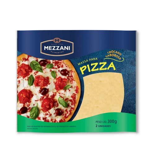 Massa Para Pizza Mezzani 300g