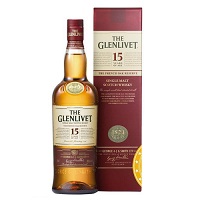 Whisky 15 anos Glenlivet 750 ml