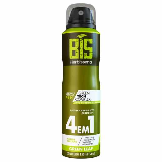 Desodorante Aerosol Green Leaf Herbissimo 150ml