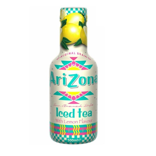 Chá Preto Limão Iced Tea  Arizona 500ml