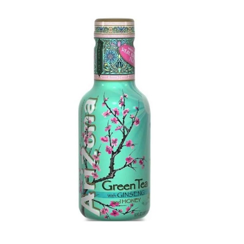 Chá Verde com Ginseng e Mel Arizona 500ml