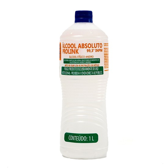 Álcool líquido saneante (absoluto) 99,3° Prolink 1 lt (esp)