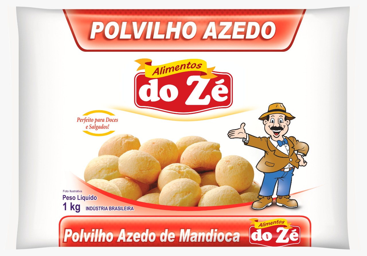 Polvilho de mandioca azedo do Zé 1kg