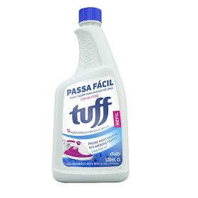 Passa roupa refil Tuff Azulim 500ml