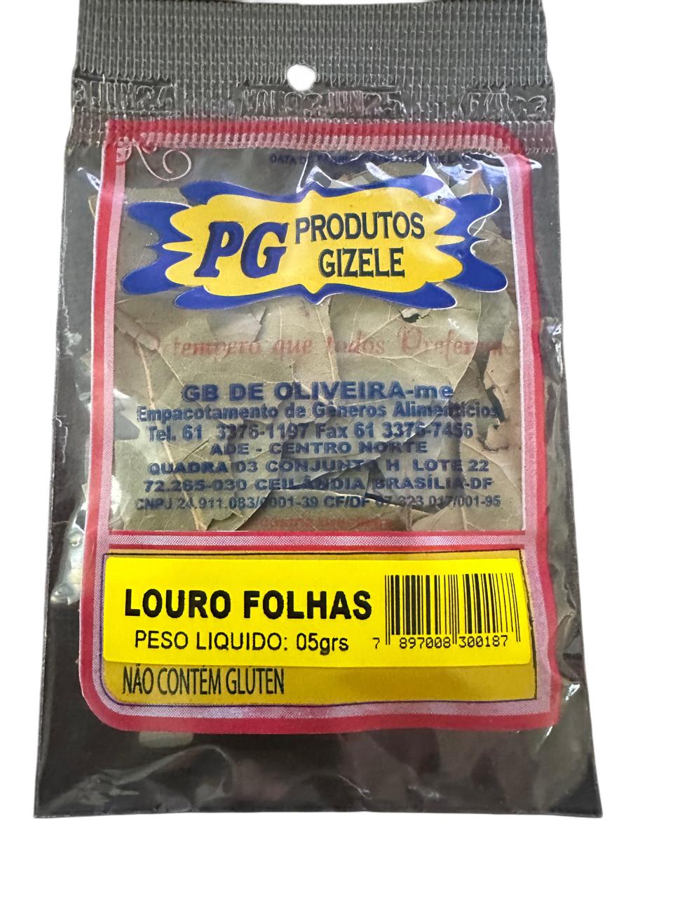 Folha de louro Gizele 05g