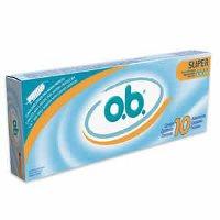 Absorvente interno O.B. super  (10 unid.)