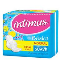 Absorvente Intimus gel Basico com abas cob. suave