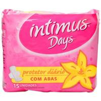 Protetor diario Intimus days com abas sem perfume