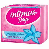 Protetor Diario Intimus Sem Perfume 40x1