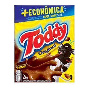 Achocolatado Toddy Original 1,8kg.