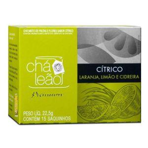 Chá citrico laranja, maracujá e cidreira Leão 22,5g.