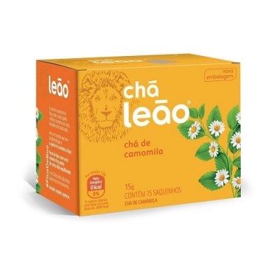 Chá de camomila Leão 15g