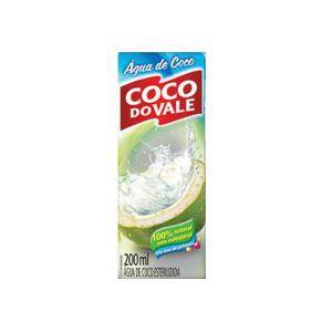 Água de coco Coco Do Vale 200ml.