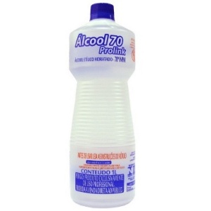 Álcool etílico multiuso 70° 1L