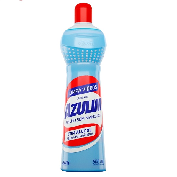 Limpa vidros squeeze Azulim 550ml