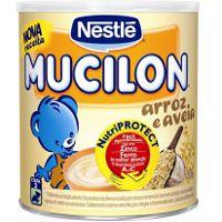 Mucilon arroz e aveia Nestle 400g.