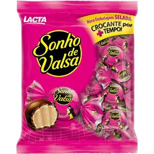 Bombom sonho de valsa Lacta pacote 1kg.