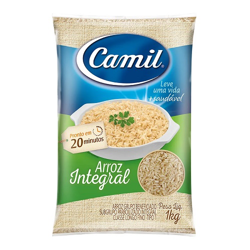 Arroz integral Camil 1kg