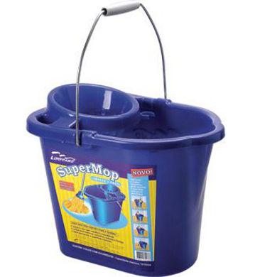 Balde mop com escorredor 14 litros LImppano